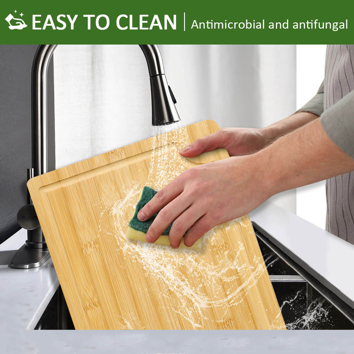 Bulk custom bamboo cutting boards chopping board set