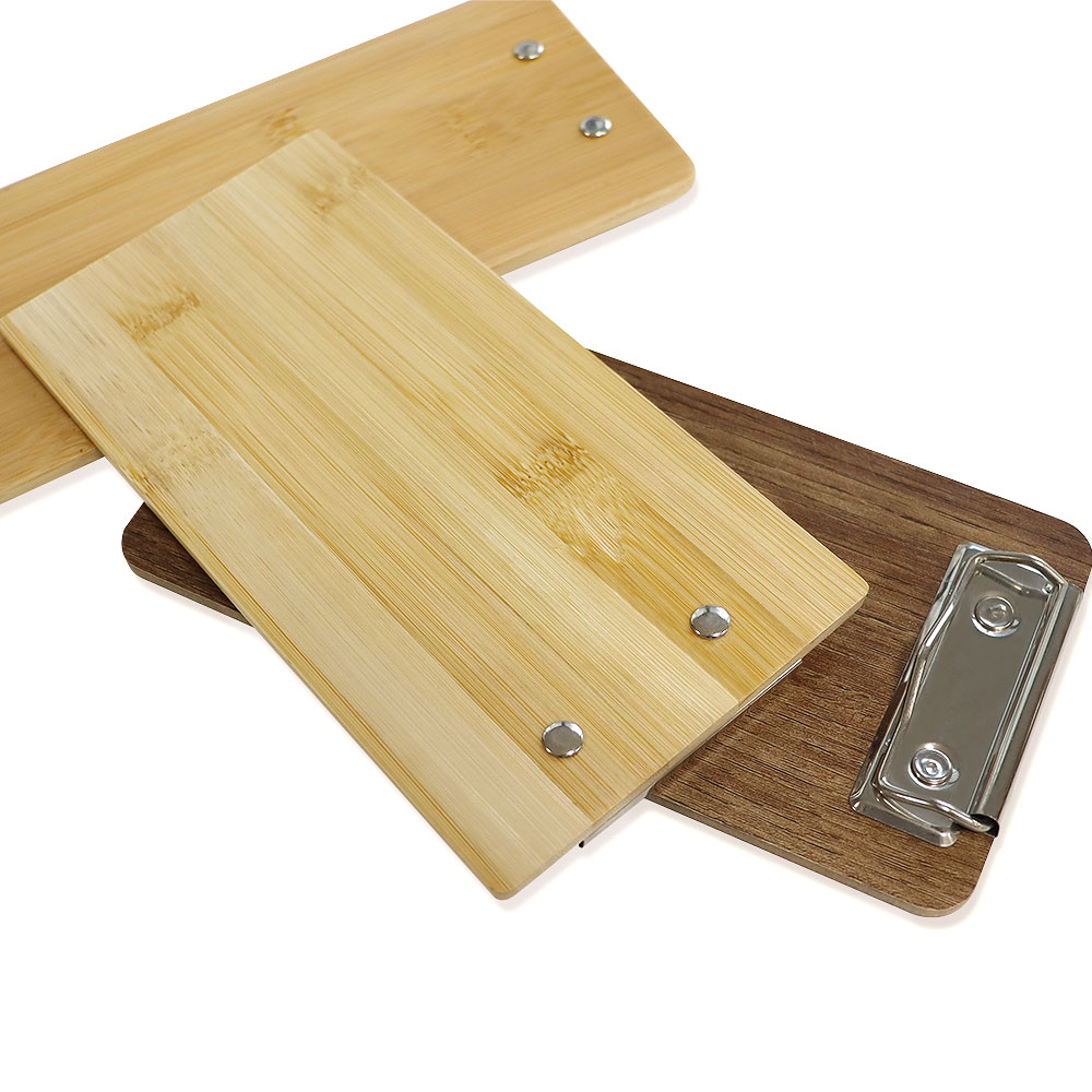 custom bamboo wooden clipboard in bulk