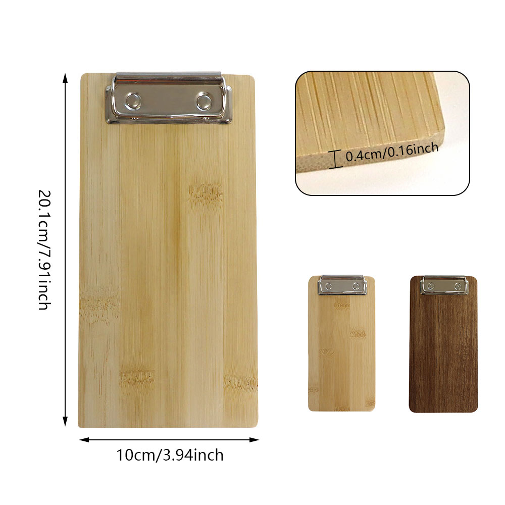custom bamboo wooden clipboard in bulk