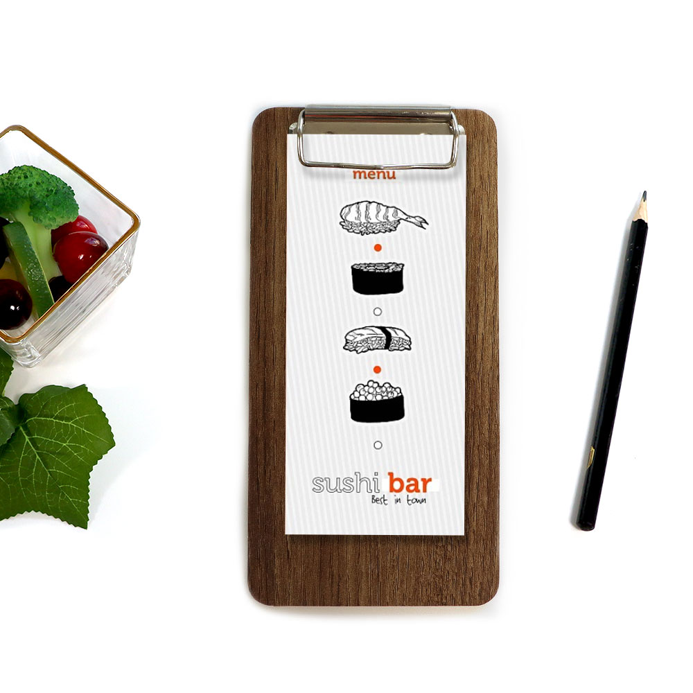 custom bamboo wooden clipboard in bulk