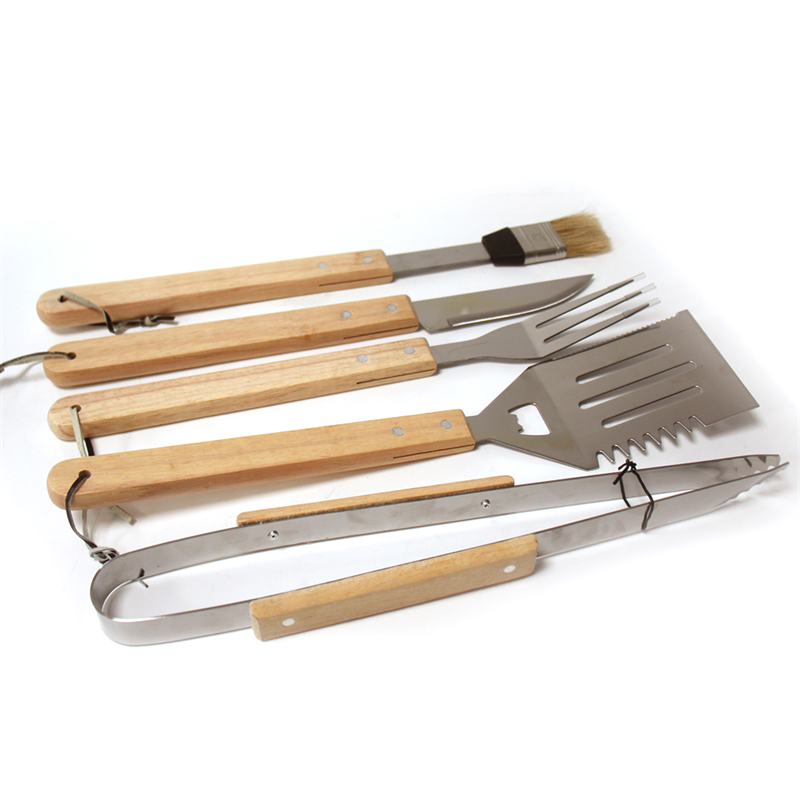 custom bbq grill tool set with case