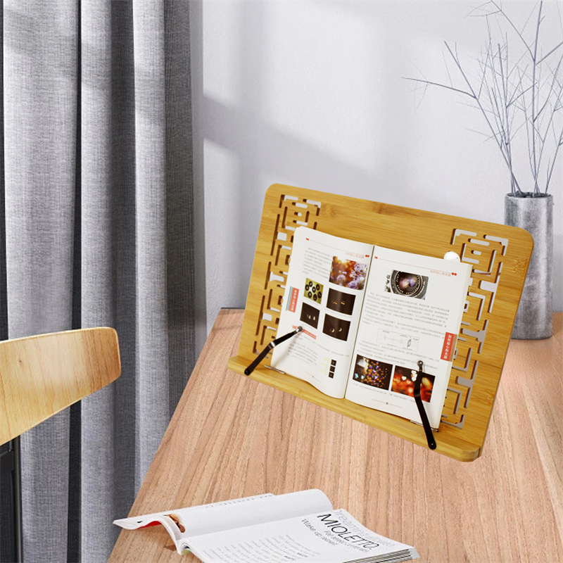 custom book stand with adjustable height