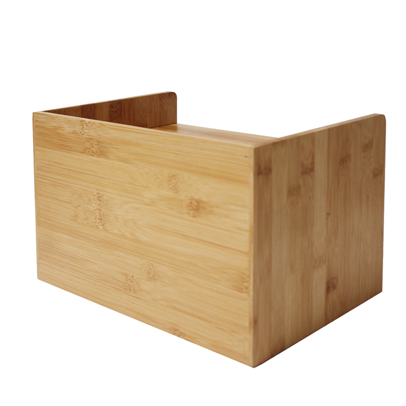 custom bamboo desk organizer with drawers