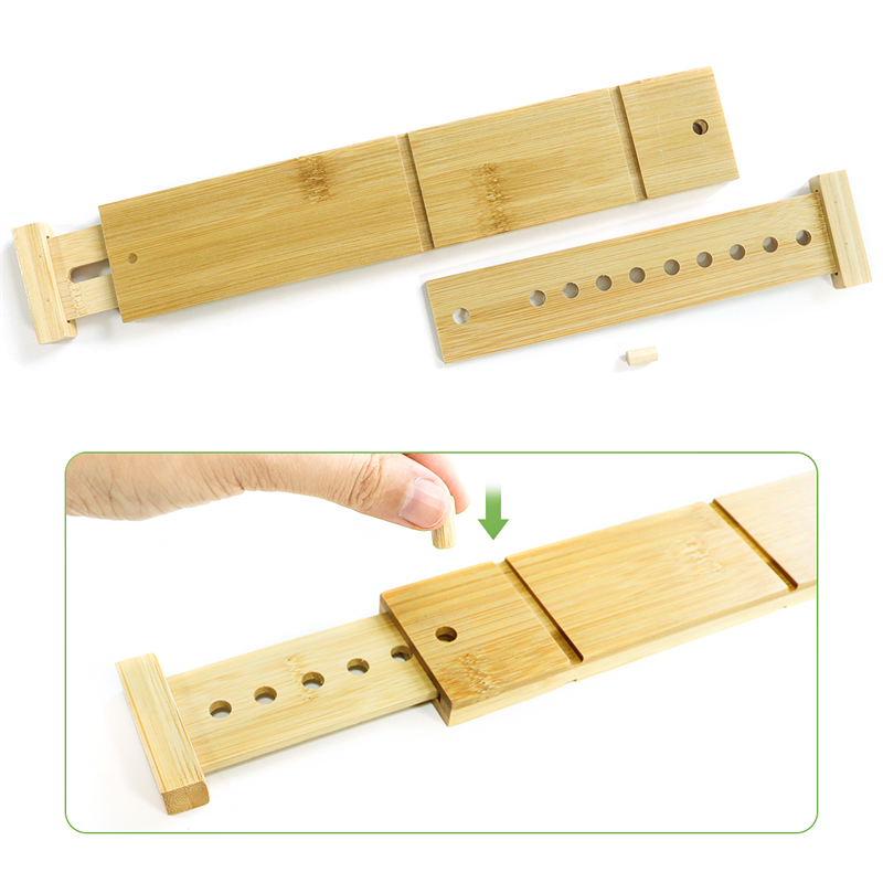 Custom drawer divider with adjustable grid