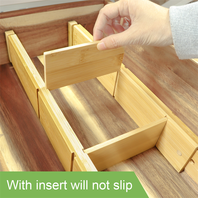 Custom drawer divider with adjustable grid