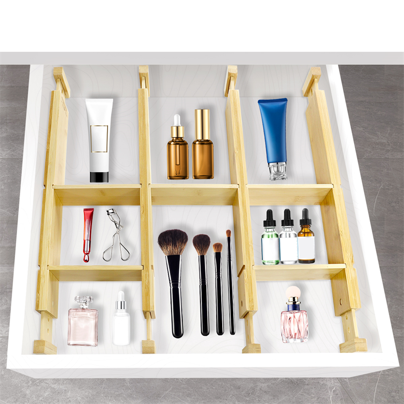 Custom drawer divider with adjustable grid
