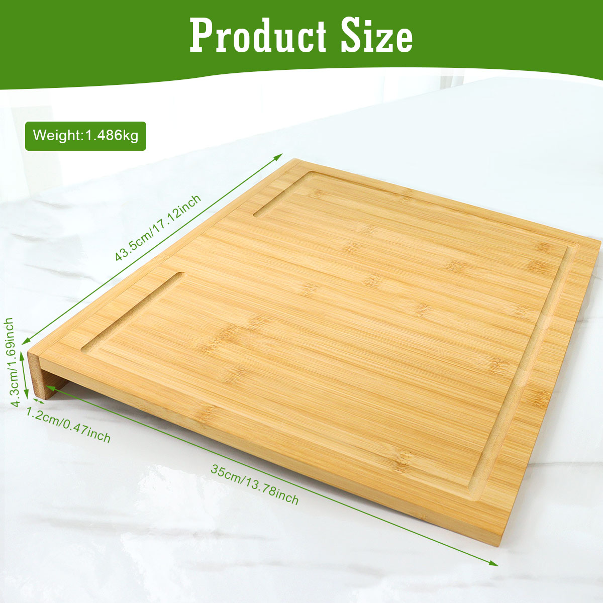over the sink cutting board for kitchen