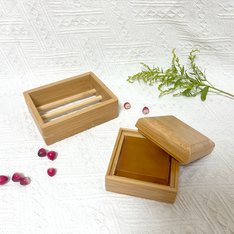 Wholesale bamboo wooden soap dish