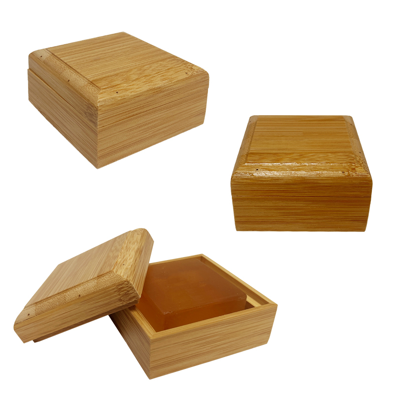 Wholesale bamboo wooden soap dish