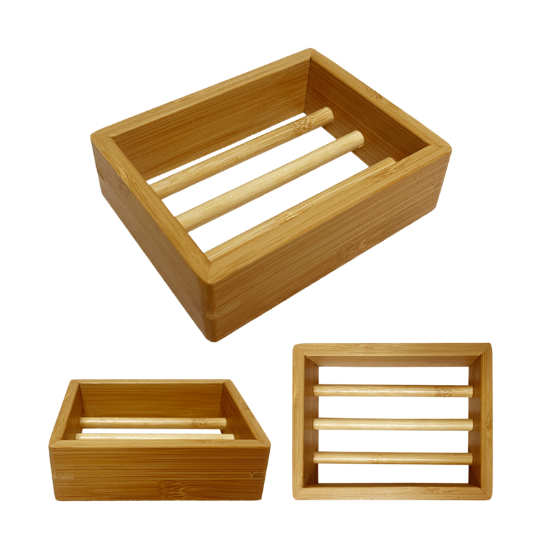 Wholesale bamboo wooden soap dish