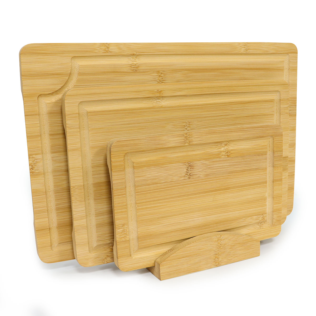 Wholesale bamboo cutting boards with holder