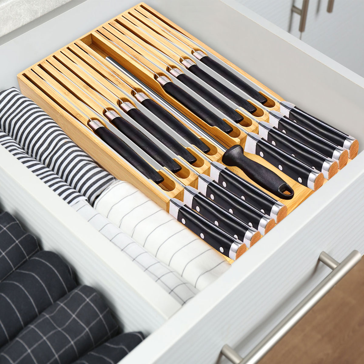 Wholesale knife drawer organizer