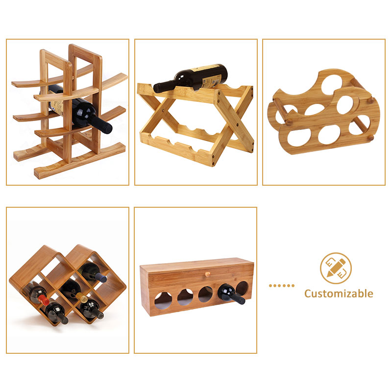 custom bamboo wood wine rack custom bamboo wood wine rack