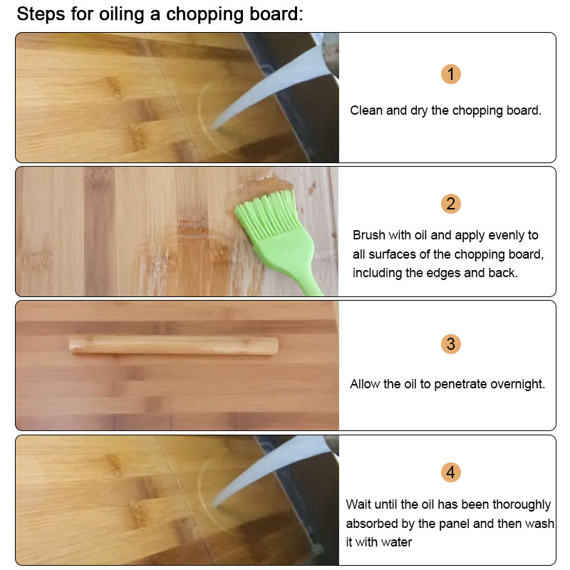 How to extend the lifespan of bamboo cutting board