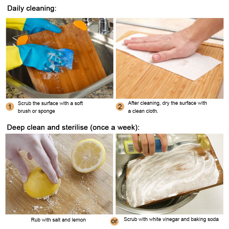 How to extend the lifespan of bamboo cutting board