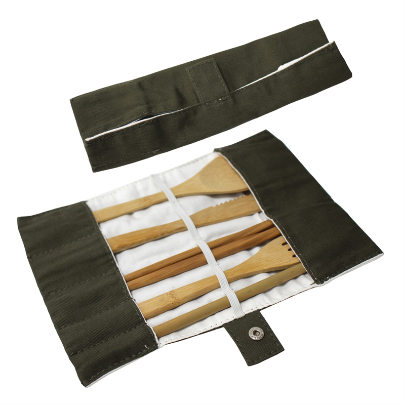 Wholesale bamboo cutlery set