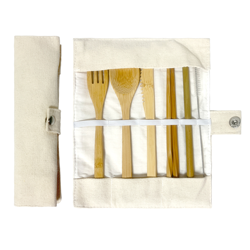 Wholesale bamboo cutlery set