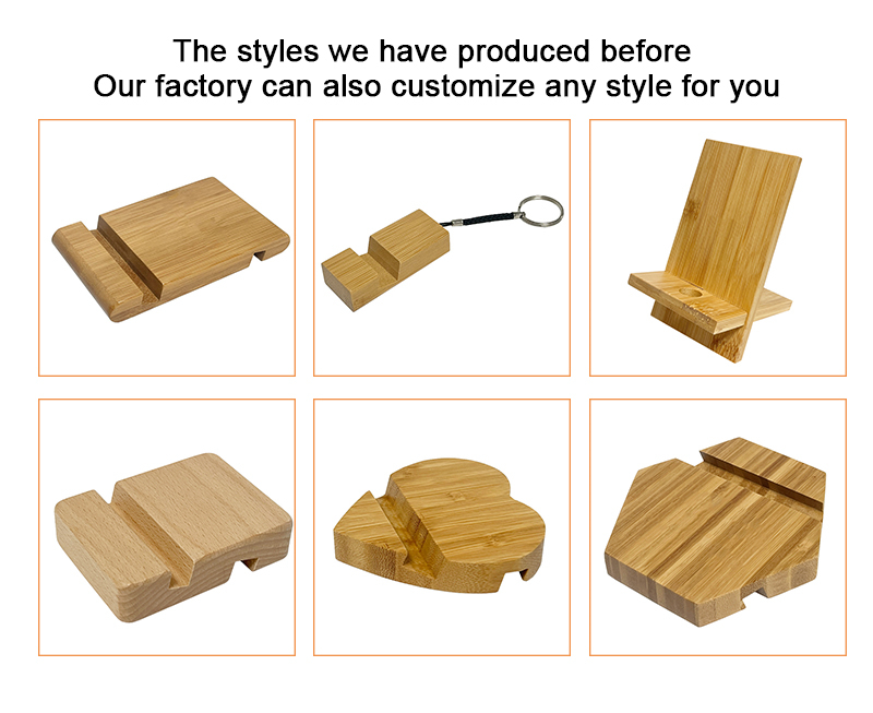 custom bamboo phone charging holder stand custom bamboo phone charging holder stand