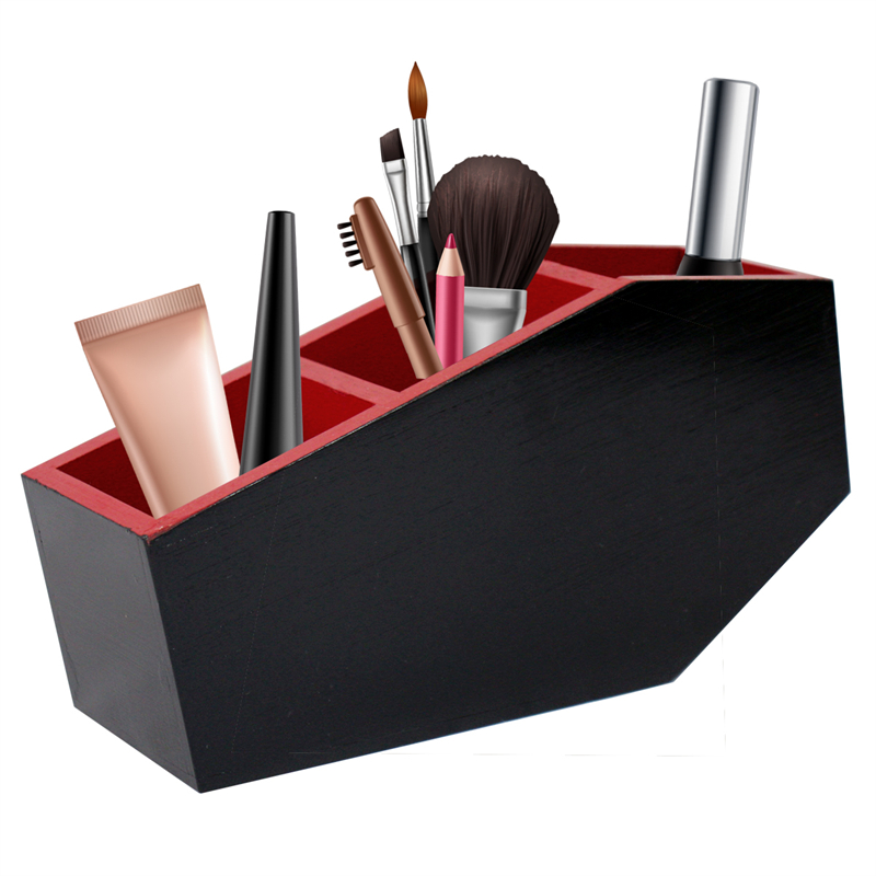 wholesale bamboo make up storage