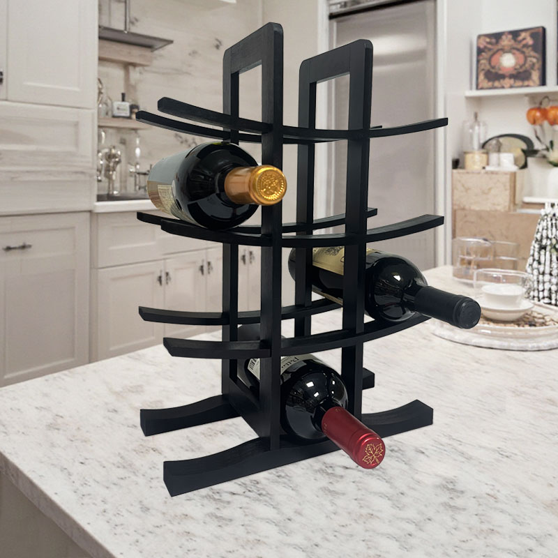12 bottles Bamboo Wine Rack 