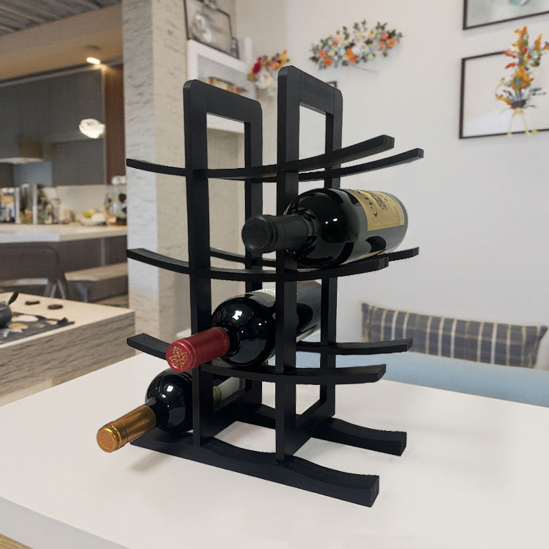 12 bottles Bamboo Wine Rack 