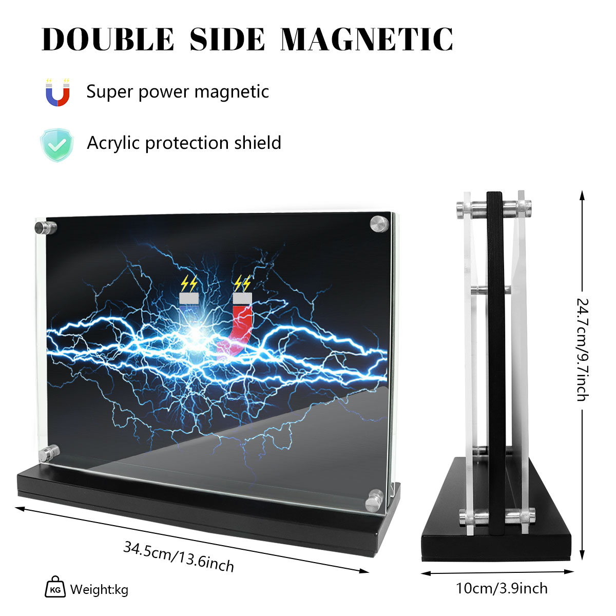 Magnetic Knife Block Storage Holder Display Stand for Kitchen